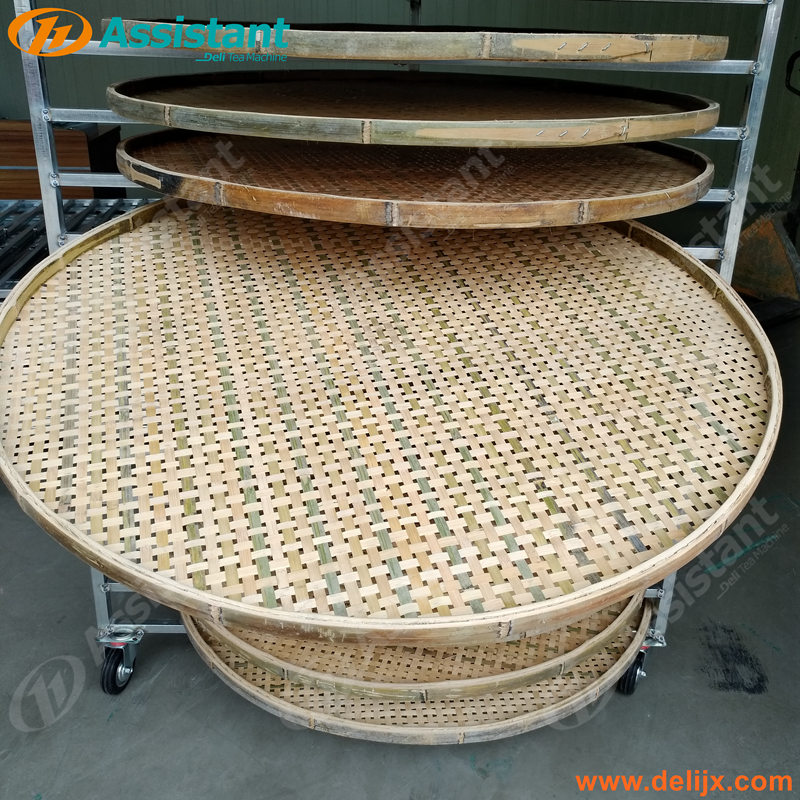 Tea Leaf Wither Bamboo Sieve Pallet For Tea Leaves Withering 6CZS-110